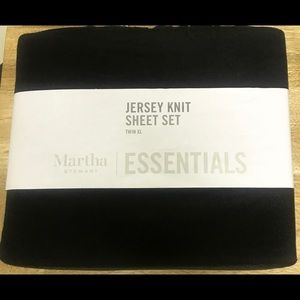 Martha Stewart Jersey Knit Sheet Set Twin XLarge